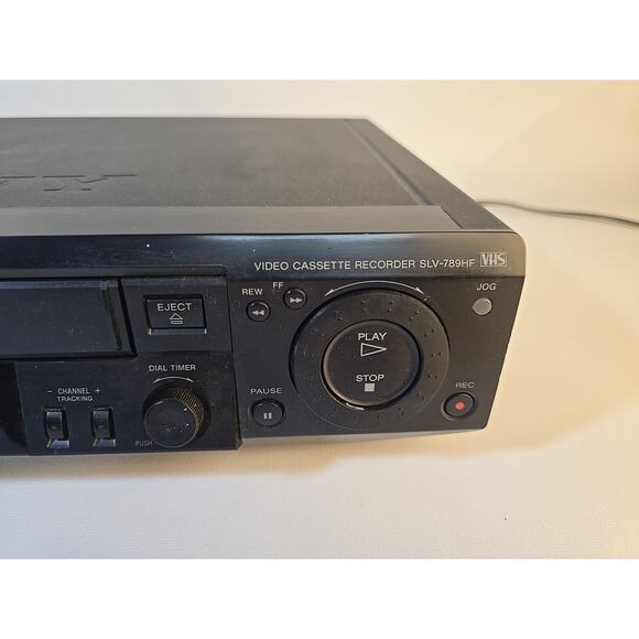 Sony 4 Head HiFi Stereo VCR VHS Player SLV-789HF No remote Functional - Picture 2 of 12